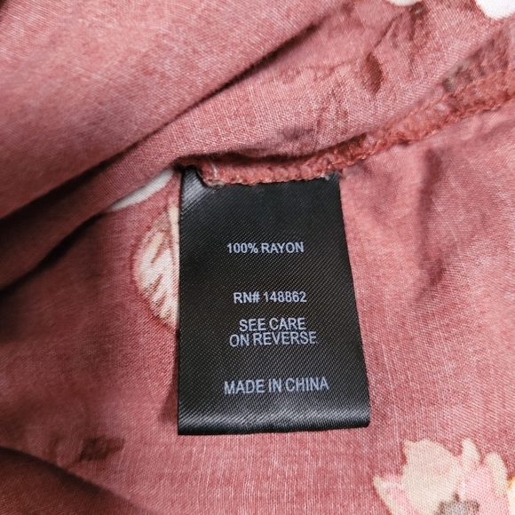 Torrid Emma Babydoll Challis Button-Front Tunic Size 1 (1X) - Picture 10 of 13